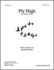 Fly High SAB choral sheet music cover Thumbnail